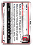 2020 Bowman Draft Chrome Joey Cantillo