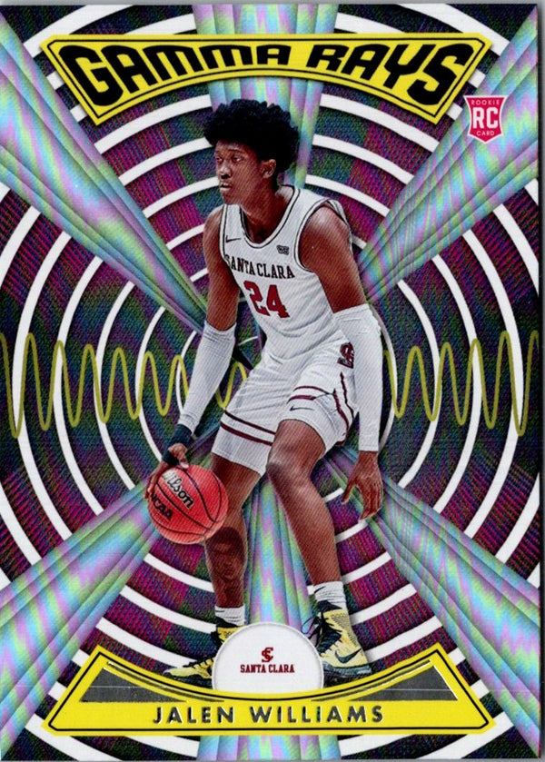 2022 Panini Chronicles Draft Picks Gamma Rays Jalen Williams #ZG-JWI