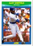 1990 Score Rising Stars Gary Sheffield