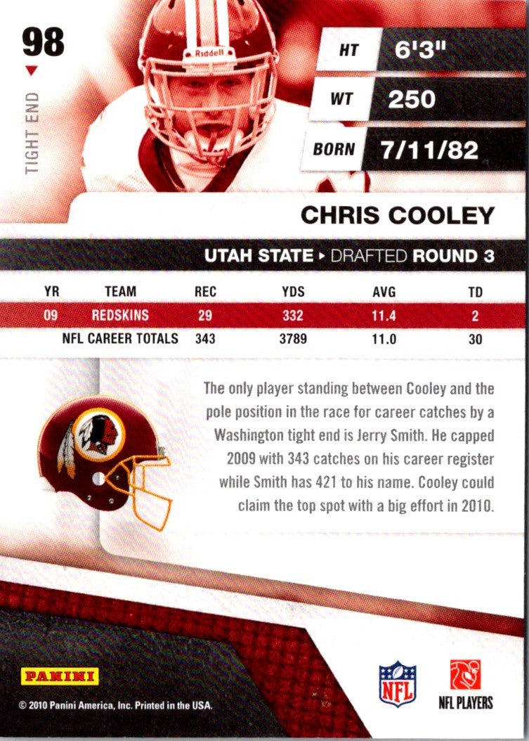 2010 Panini Absolute Memorabilia Chris Cooley