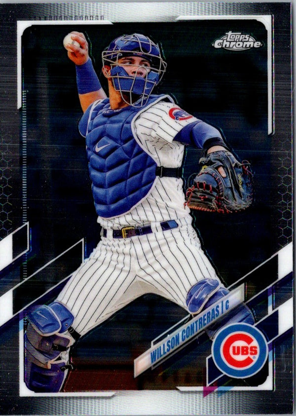 2021 Topps Chrome Willson Contreras #52