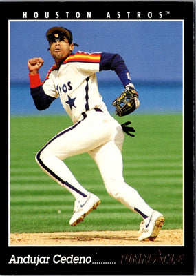 1993 Pinnacle Andujar Cedeno #32
