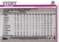 2019 Topps Trevor Story #460A