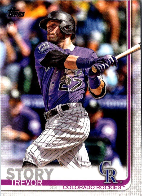 2019 Topps Trevor Story #460A