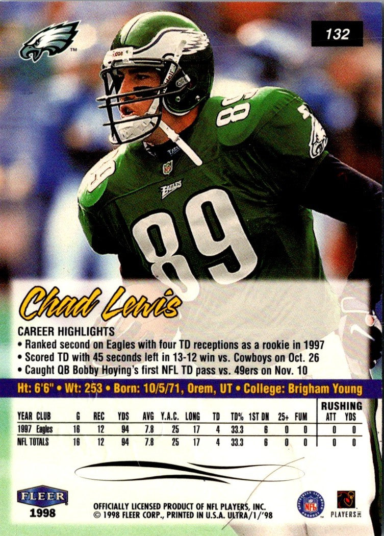 1998 Ultra Chad Lewis