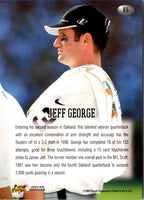 1998 Playoff Momentum Retail Jeff George #86