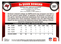 2011 Topps Da'Quan Bowers #397 Rookie
