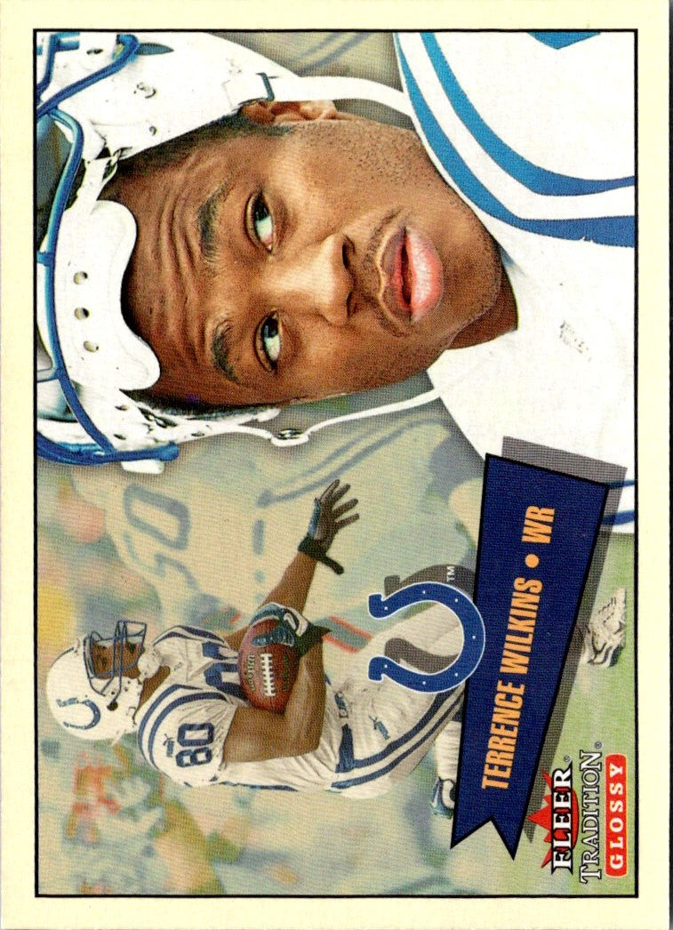 2001 Fleer Tradition Glossy Terrence Wilkins