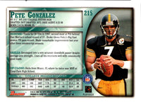 1998 Bowman Pete Gonzalez #215 Rookie