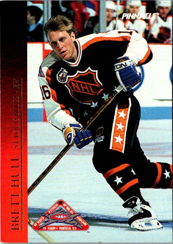 1993 Score Pinnacle All-Stars Brett Hull #34