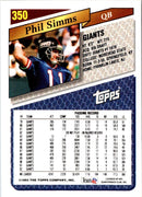 1993 Topps Phil Simms