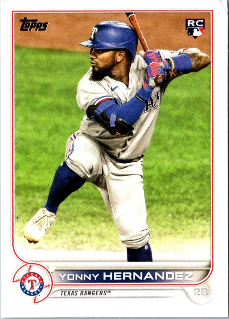 2022 Topps Yonny Hernandez