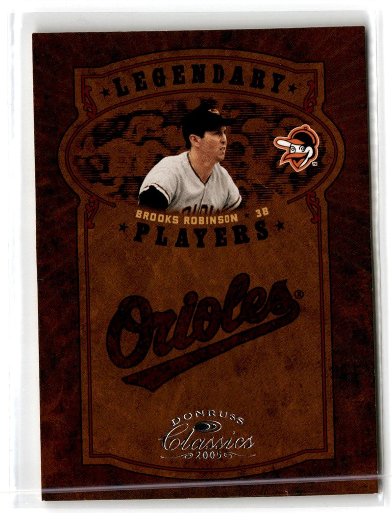 2005 Donruss Classics Legendary Players Brooks Robinson