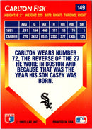 1992 Triple Play Carlton Fisk