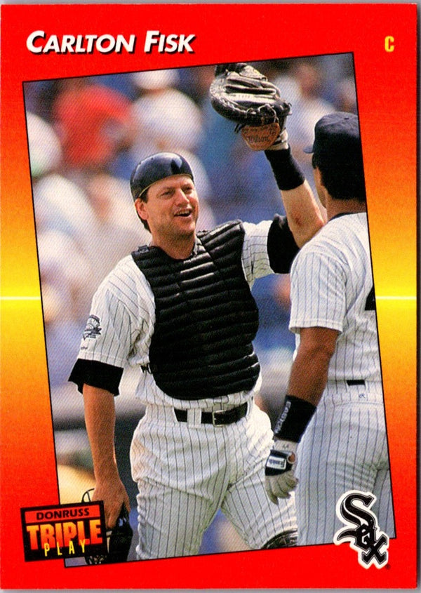 1992 Triple Play Carlton Fisk #149