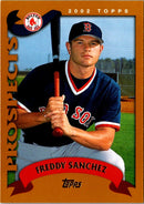 2002 Topps Limited Freddy Sanchez