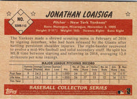 2018 Topps Now Jonathan Loaisiga #330 Rookie