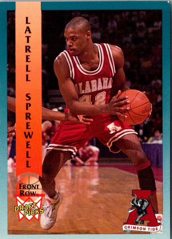 1992 Front Row Draft Picks Latrell Sprewell #64