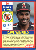 1991 Score 100 Superstars Dave Winfield #66