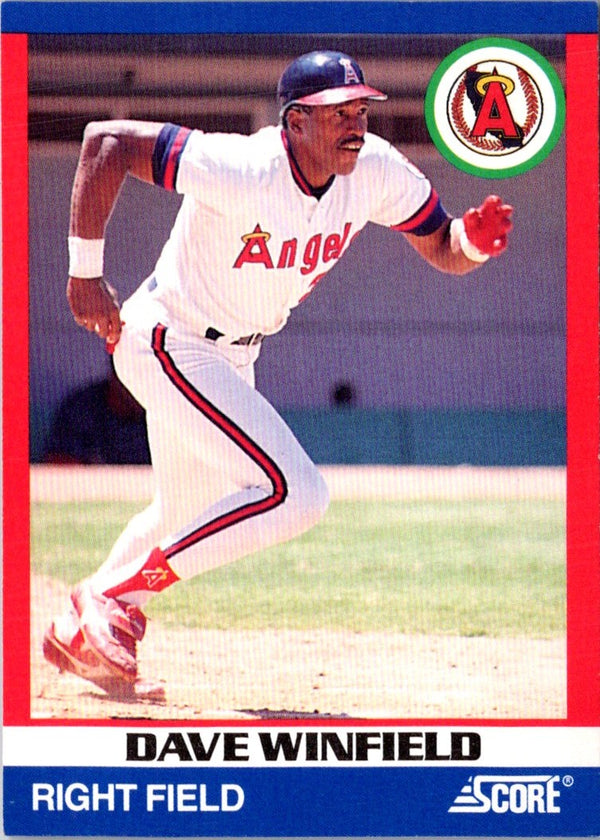 1991 Score 100 Superstars Dave Winfield #66
