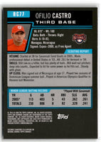 2006 Bowman Chrome Prospects Ofilio Castro #BC77