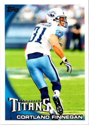 2010 Topps Cortland Finnegan #165