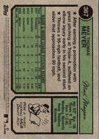 2023 Topps Heritage Max Meyer #367 Rookie