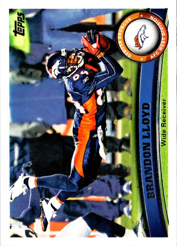 2011 Topps Brandon Lloyd #265