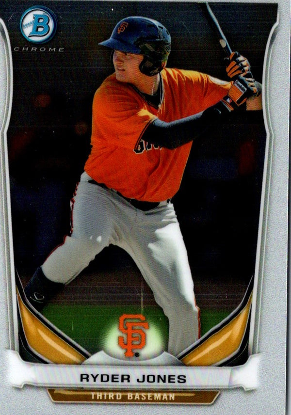 2014 Bowman Chrome Prospects Ryder Jones #BCP53