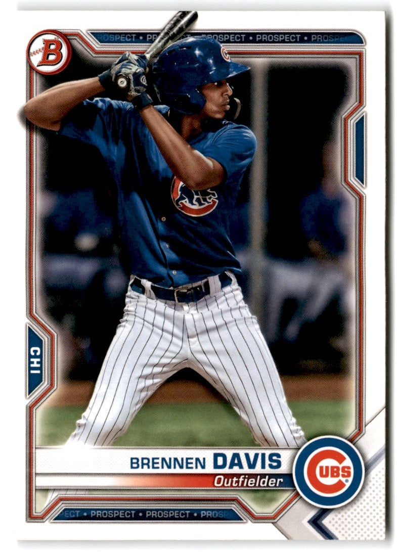 2021 Bowman Prospects Brennen Davis