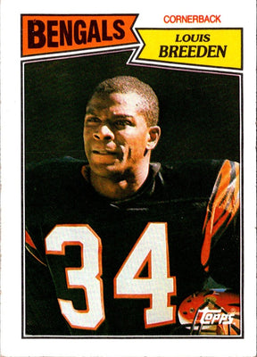 1987 Topps Louis Breeden #197