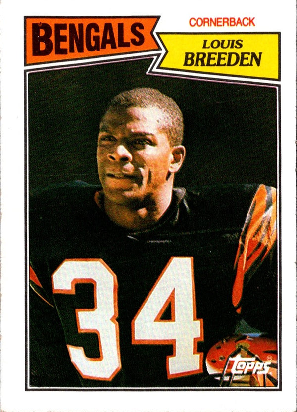 1987 Topps Louis Breeden #197