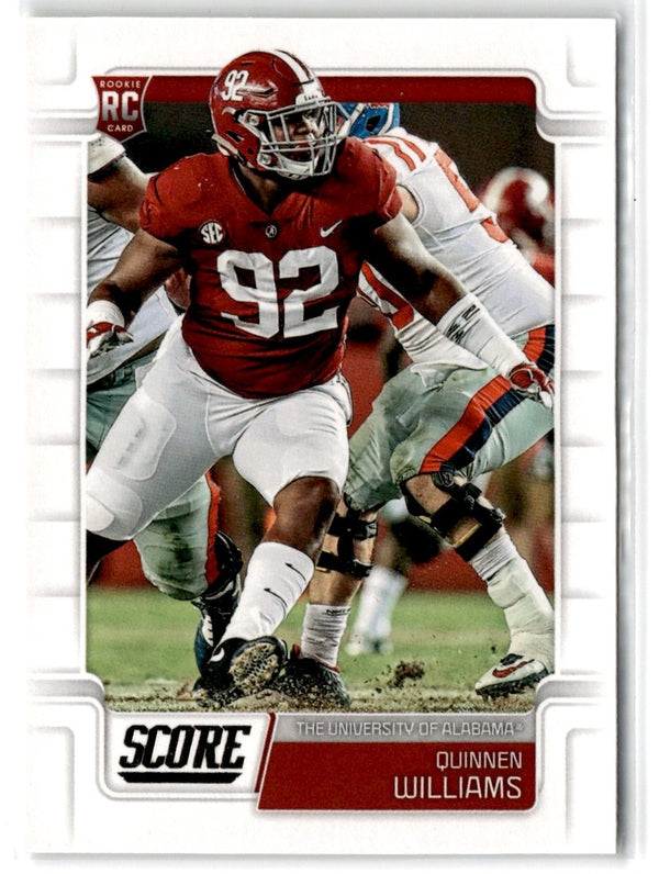 2019 Score Purple Quinnen Williams #365