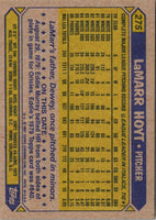 1987 Topps LaMarr Hoyt #275