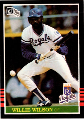 1985 Donruss Willie Wilson #297