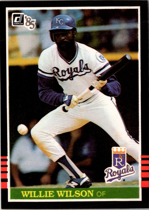 1985 Donruss Willie Wilson #297