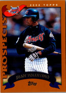 2002 Topps Limited Juan Tolentino