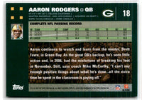 2007 Topps Aaron Rodgers #18