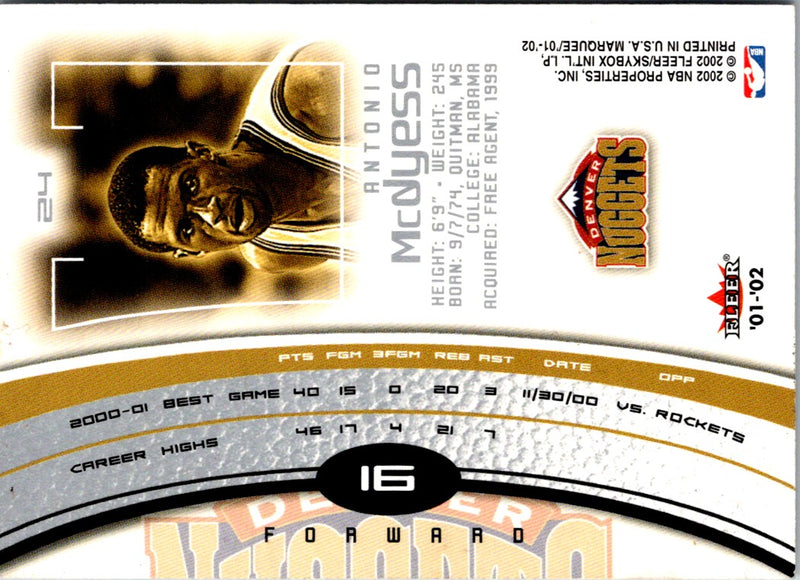 2002 Fleer Chris Webber
