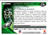 2010 Topps Chrome Jeremy Maclin #C191