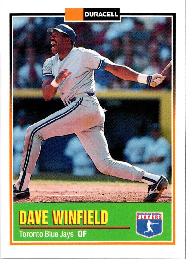 1993 Duracell Power Players I Dave Winfield #24