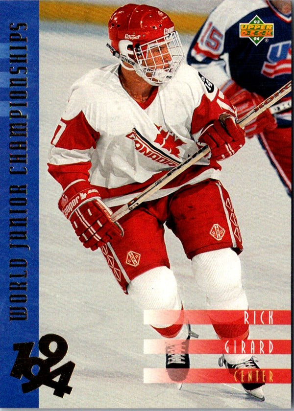 1993 Upper Deck Rick Girard #539 Rookie