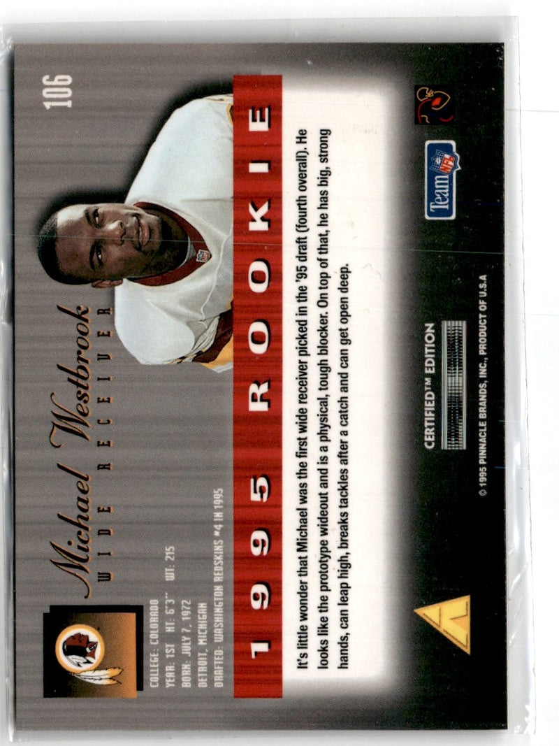 1995 Select Certified Michael Westbrook