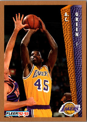 1992 Fleer A.C. Green #108