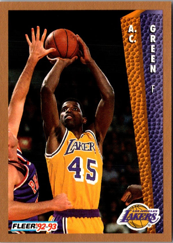 1992 Fleer A.C. Green #108
