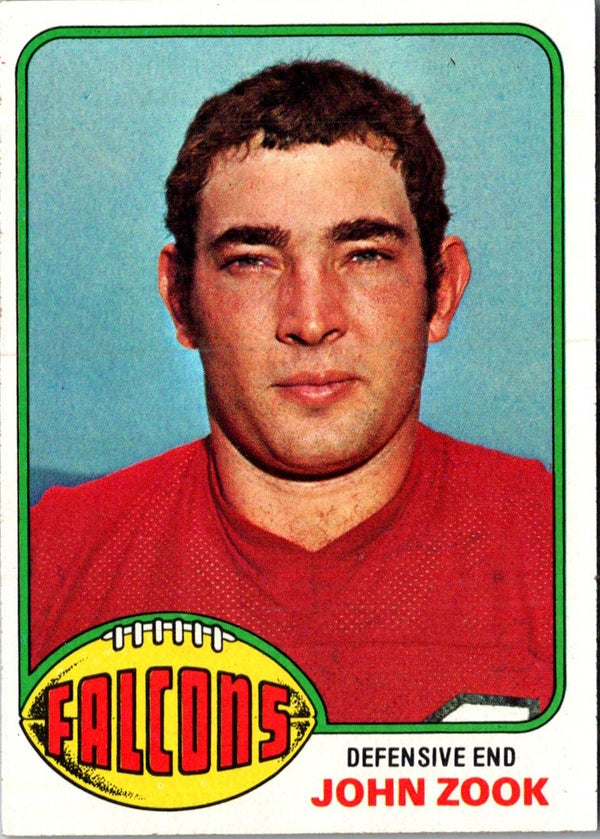 1976 Topps John Zook #119 NR-MT