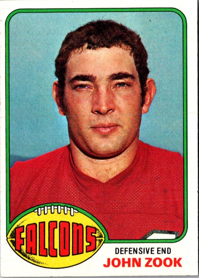 1976 Topps John Zook