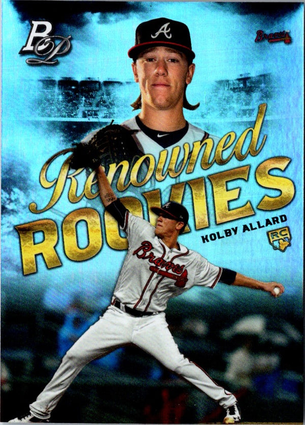 2019 Bowman Platinum Renowned Rookies Kolby Allard #RR-15