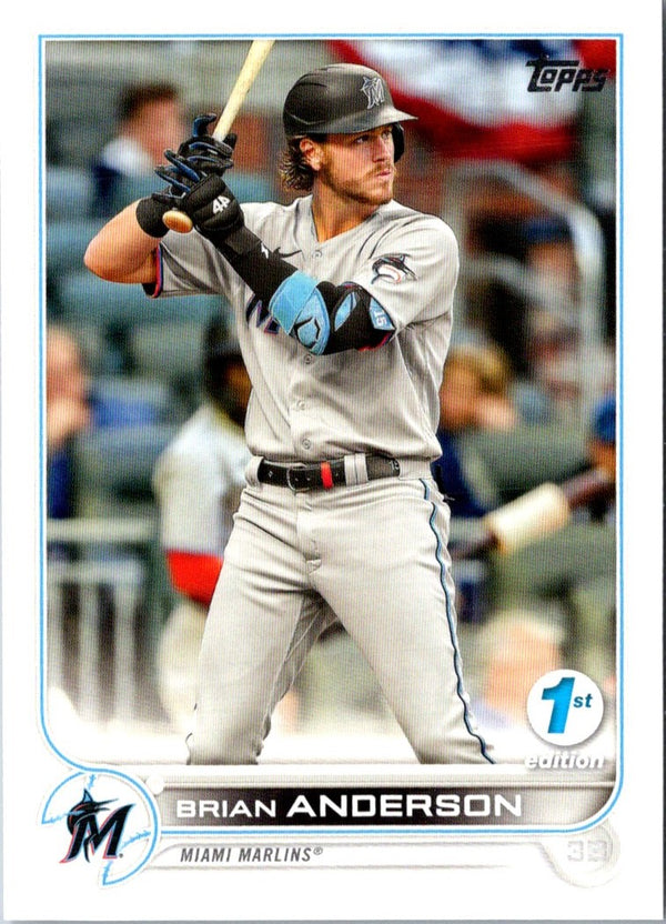 2022 Topps 1st Edition Brian Anderson #19