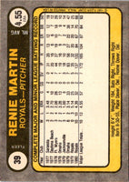 1981 Fleer Renie Martin #39